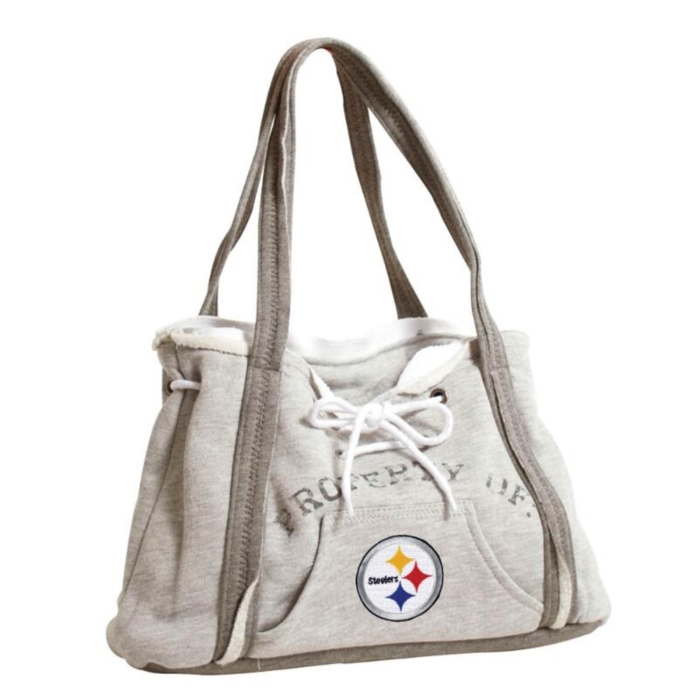 PITTSBURGH STEELERS Hoodie
Purse Handbag Football NFL Gray
Cotton Soft Gift NWT